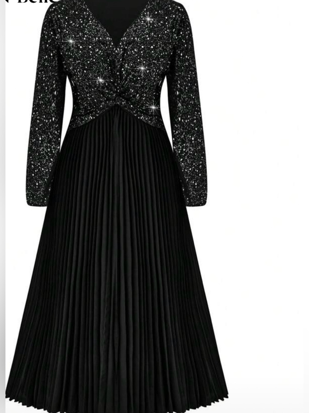 SHEIN Curve Long Sleeve Dress